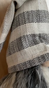 Use a coffee creamer bottle to create a cute little gnome for decor or a quick gift! #christmascrafts #wintercrafts | Ruffles And Rain Boots