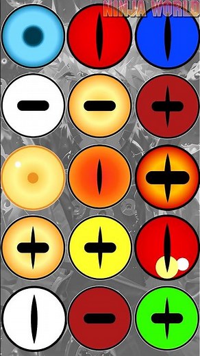 All Naruto Eyes Levels #naruto #anime #sharingan #rinnegan #dojutsu