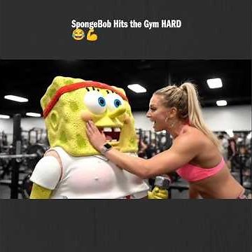 SpongeBob Hits the Gym HARD 😂💪 AI Parody