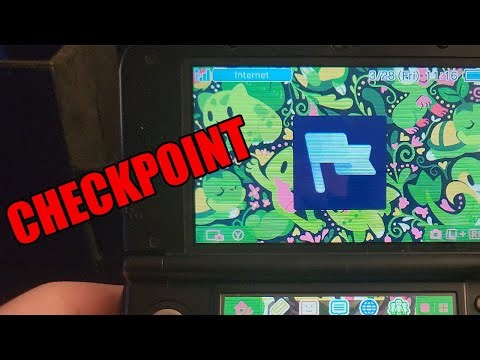 How to Use CheckPoint on your 3DS! Save Manager & Game Cheats!
