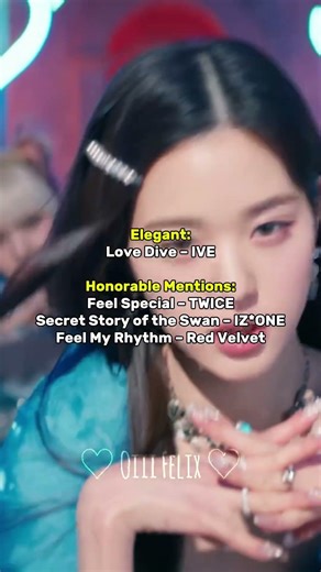 ♡ Most Popular K-pop Song in Each Concept ♡