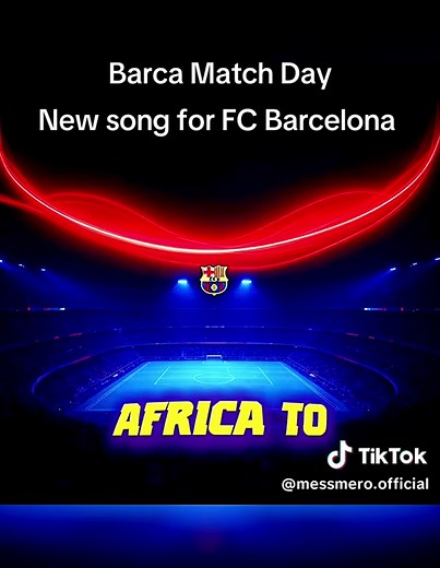New Song for FC Barcelona Match Day Enthusiasts