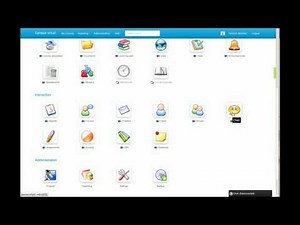 Chamilo 1.9 Tutorial - Vol 3 - The course homepage