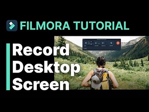 Record Desktop Screen Filmora Tutorial