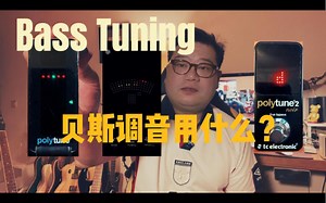 【设备分享】贝斯调音，不同方式的比较
