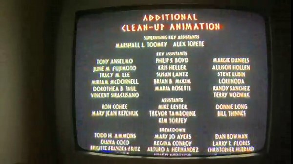 Closing to Hercules 1998 VHS