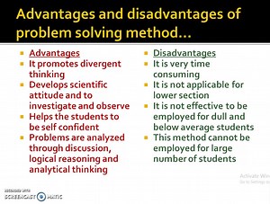 problem solving method of teaching