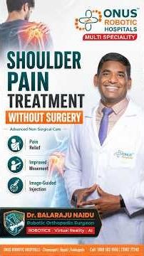 Shoulder Pain Treatment Without Surgery..