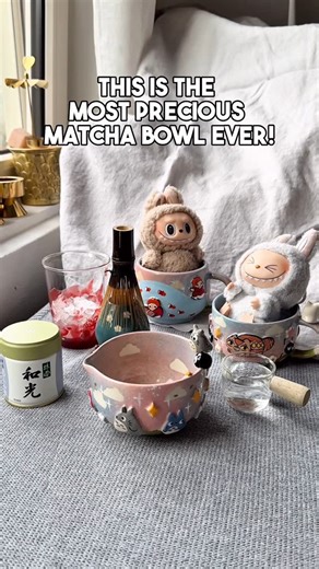 AdrianWidjy on Instagram: "This @biggie.projects ceramic bowls are out of this world beautiful! #matcha #ceramic #matchabowl #bowl #glassware #totoro #ghibli #studioghibli #biggieprojects"