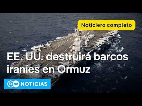 🔴 DW Noticias 13 de abril: Trump amenaza con destruir barcos de combate iraníes