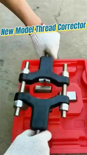 Slipped or damaged half-shaft sleeve threads? This all-in-one thread repair tool is here to save the day! 🛠️ Combining pulling and pressing functions, it effortlessly fixes thread issues across multiple specifications—perfect for both passenger cars and commercial vehicles. Simple operation, precise correction without part replacement—cost-effective and efficient. Premium materials ensure wear resistance and durability, suitable for auto repair shops or DIY car enthusiasts. With this tool in ha