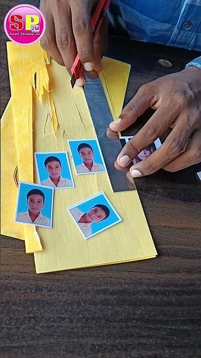 Passport size photo print by Epson L3210 Printer || Smart Printing 2m #shortvideo