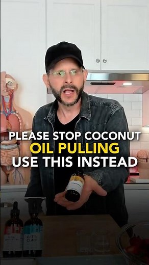 Please Stop Coconut Oil Pulling. Use This Instead