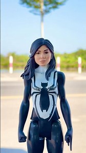 Spider girl And Marvel Lengend Swap Head | Marvel toys #marvelhero #spiderman #funny