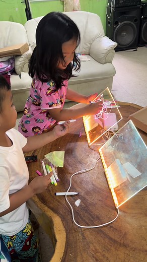 Engaging Drawing Ideas for Kids Using Luminous Drawing Boards