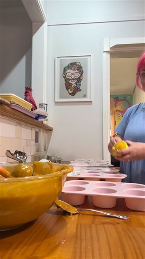 Amy Rutherford on Instagram: "~ Pumpkin Spice Cupcakes ~ For the opening of the new art exhibition at @wpccdubbo & my first official order back in biz after a three year hiatus!! 💛 Immerse yourself in the world of renowned artist Yayoi Kusama through her must-see installation, THE SPIRITS OF THE PUMPKINS DESCENDED INTO THE HEAVENS, 2017. A vibrant yellow room overrun with black polka dots of various sizes. At its centre is a mirrored box, inside are several dozen illuminated pumpkin sculptures 