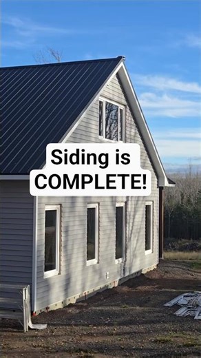 Siding is Complete! (for now) #siding #home #complete