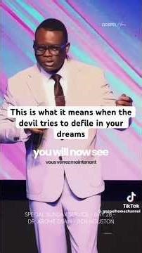 Defilement in the dream, this is the meaning || Apostle Arome Osayi