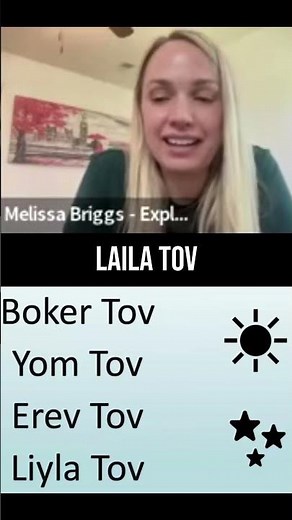Learn Hebrew: Wish Good Night Laila Tov! #shorts