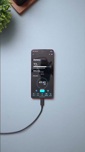 Motorola Moto G Stylus (2024) charging Test
