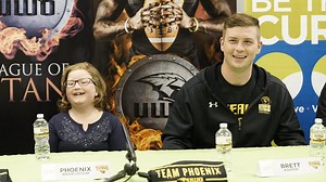 10-year-old girl shares ‘deep bond’ with Wisconsin football player who donated life-saving bone marrow: http://peoplem.ag/vtmAPn6 | People