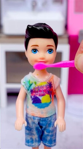 Satisfying Unboxing Barbie Doll & Dreamhouse Set Toys, ASMR Video #shorts