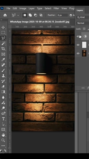 Create Lighting Effect Using Photoshop Tutorial | Photoshop Hacks 2025