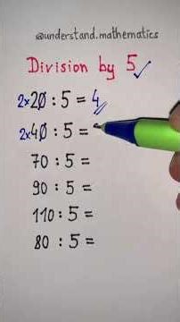 méthode de division 🥰💪