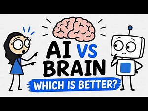 AI vs Human Brain — What's the Difference? | Easy Explanation for All