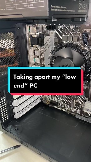 Disassembling a Low-End Gaming PC | CPU, GPU, Motherboard, and More!