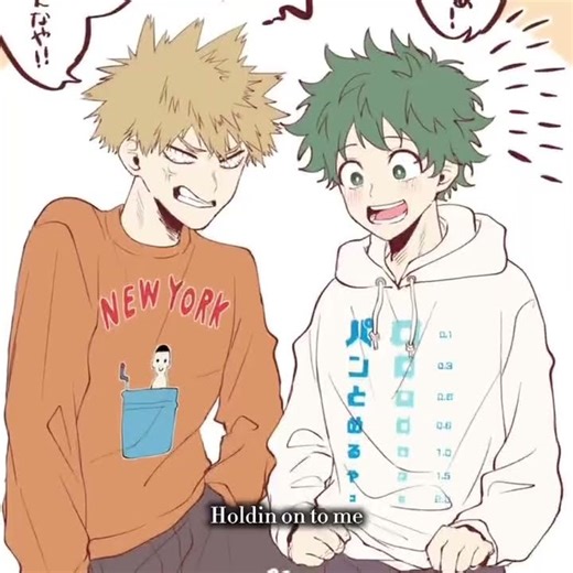 Bakudeku singing! #mha #bkdk #bakudeku #bakugo #deku