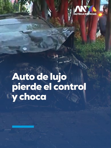 Accidente en Insurgentes Sur deja 10 árboles derribados
