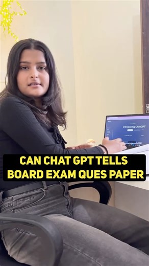 Rohit Solanki on Instagram: "Can ChatGPT really predict the Class 12 Board Paper? 👀 Students are saying… the accuracy is scary! 😳📘 Comment “PREDICT 🔥” if you want the next paper leak (AI version)! 🤖📄"
