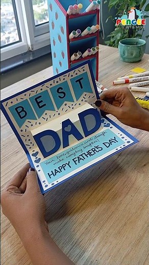 Surprise Your Dad with a Pop-Up Card! | Father's Day Craft | Easy DIY Card for Kids