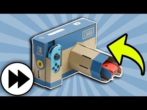 How To Build the Nintendo Labo Toy-Con Camera! ⏩ 5X FASTER! ⏩