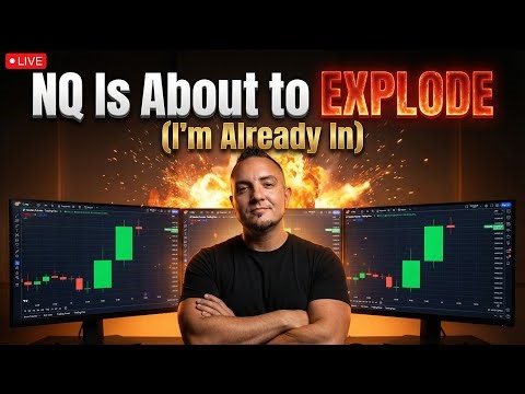 NQ Is About to Explode! (Trading Live)