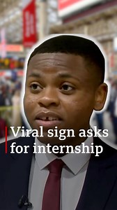 270K views · 509 reactions | Finding work experience can be hard, so Josue took to the streets in a bid to impress potential employers. | BBC Hampshire & Isle of Wight | Facebook