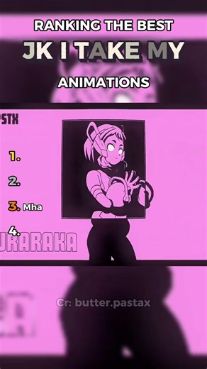 The Best JK I TAKE MY Animations #fyp #ranking #animation #anime #art #myheroacademia #mha #dispatch