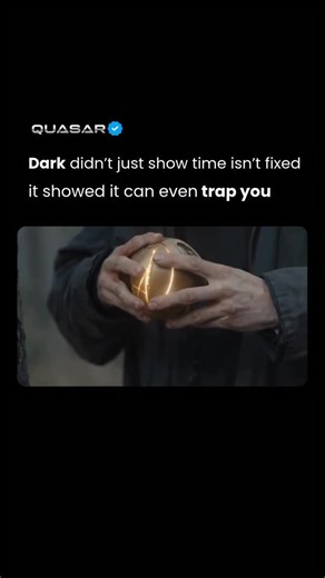 Quasar Quest | Beyond Astrophysics on Instagram: "Time isn’t fixed and Dark showed the consequences. Einstein once said past, present and future all exist at once. We move through time like it’s a straight line, but physics hints that reality is far more tangled. 🌀✨ Dark captured that idea perfectly not as fiction, but as a mirror to theories like the Block Universe. In this view, every moment has already taken its place in spacetime. Nothing is lost. Nothing is isolated. Everything loops into 