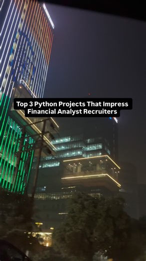 Finance | Economics | Business on Instagram: "1️⃣ Financial Statement Analysis & Valuation Tool This project shows you can analyze businesses, not just code. What to build: • Import income statement, balance sheet, cash flow data • Calculate key ratios (growth, margins, ROE, debt ratios) • Build a simple DCF valuation Example: Create a Python tool that analyzes Reliance Industries’ financials, calculates ratios, and estimates fair value. ➡️ Recruiters see strong analysis + finance fundamentals.