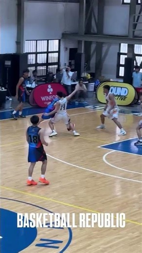 Crossover step back jumper mula kay Chog Moral ng Antipolo Titans sa Jr. MPBL! 🏀🔥