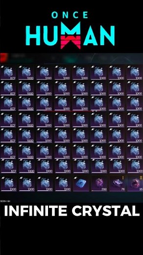 GRAVITY CRYSTALS FAST FARM EASY WAY NO LIMIT!!🥶#oncehuman