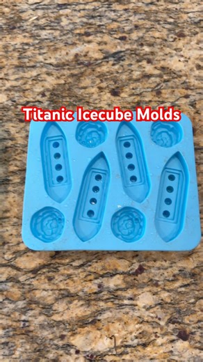 Titanic Ice cube molds!! Watch the Full Video to see the final reveal! #titanic #historicships