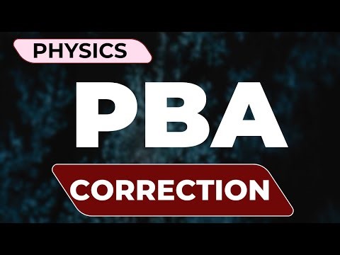 Correction | PBA Physics Class 12 solution | FBISE annual exam 2025