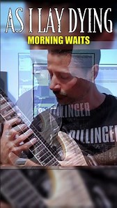 As I Lay Dying | Morning waits | Intro Riff 1 #asilaydying