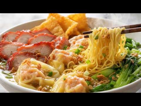 Saigon's BEST MI SUI CAO — Wonton Egg Noodles in Cho Lon | Vietnamese Street Food