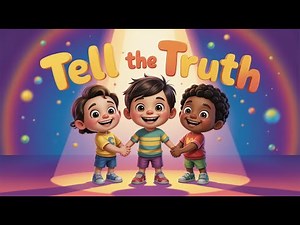 Tell the Truth Every Day – Moral Song for Kids | Honesty & Good Habits | ‪@BlinkyBubblesWorld‬