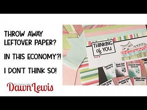 Transform Paper Scraps into Beautiful Cards