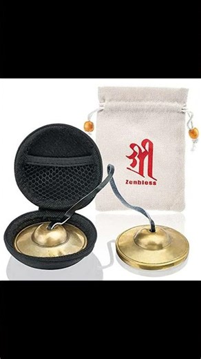 ZenBless Tibetan Tingsha Cymbals Engaging Short
