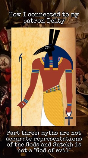 𓂀 Cruo/r 𓂀 on Instagram: "Rant upon ye, part three (last par) - post scriptum. #patrondeity #sutekh #kemetic #egyptiandeity #spirits"